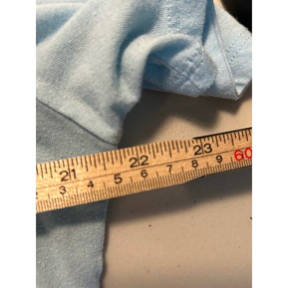 Disney Stitch Graphic Tee Kid's XL Light Blue Cotton/Polyester Blend - Picture 6 of 9